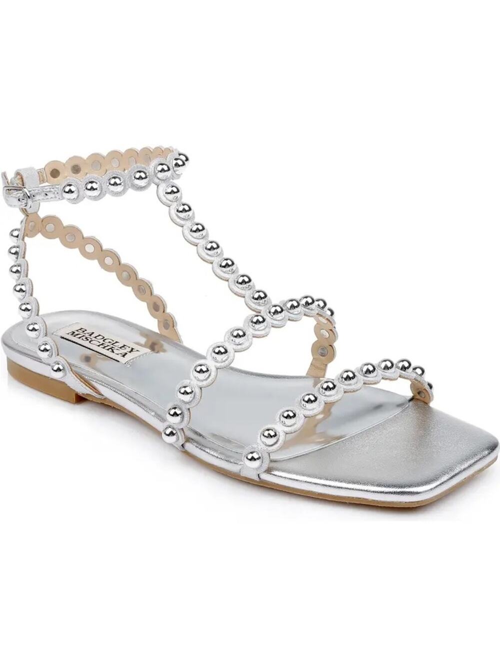 Badgley Mischka Cami T Strap Sandal Size 9.5 New